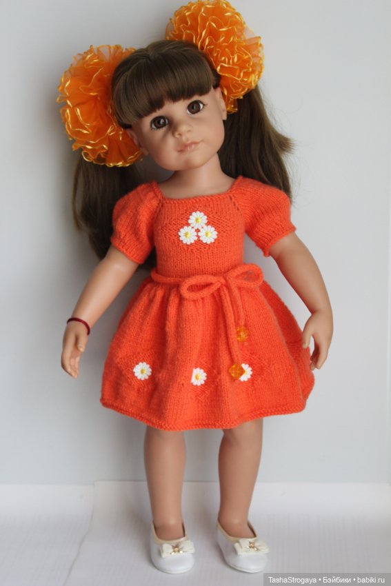 Вязаные платья для Gotz 50 см
