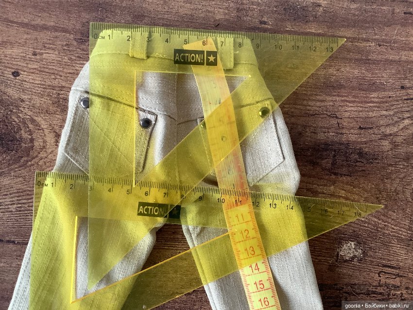 Джинсы на бжд SD13 — Одежда для BJD (фото 4)