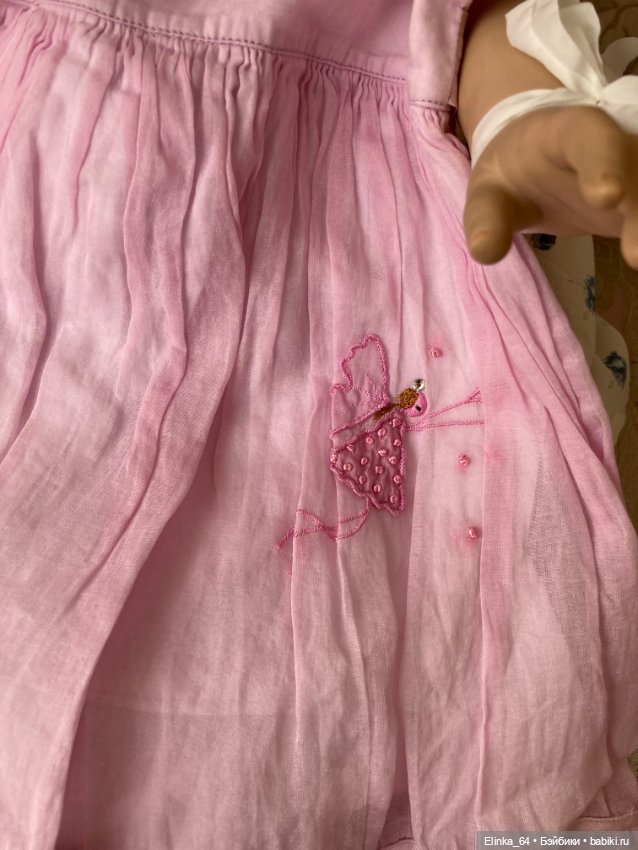 Нарядная одежда для малышек до 70 см, в ассортименте (фото 9)