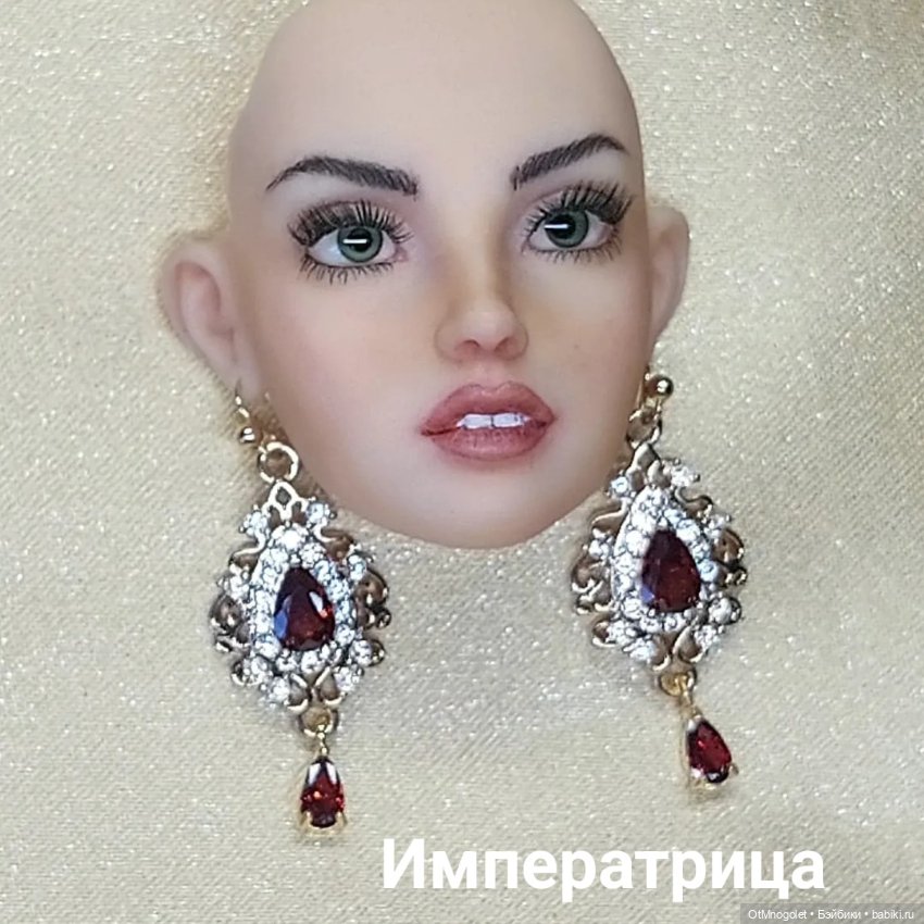 Серьги для кукол Рopovy, Tonner, Barbi (фото 4)