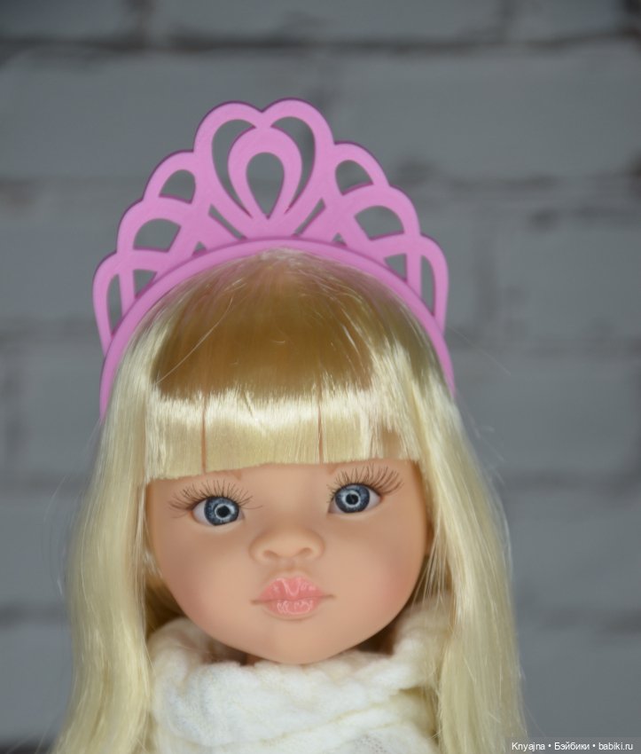 Ободки "Диадема" высокая на кукол Паола Рейна в остатке (фото 3)