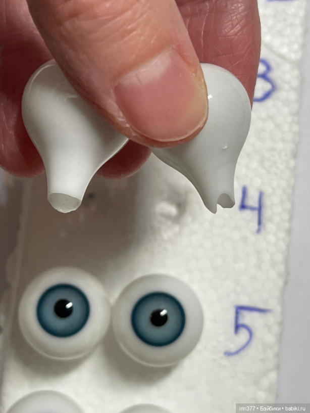 Глаза для антикварных кукол Лауша (фото 8)