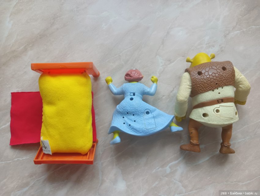 Шрек,Фиона и кровать,лотом (фото 2)