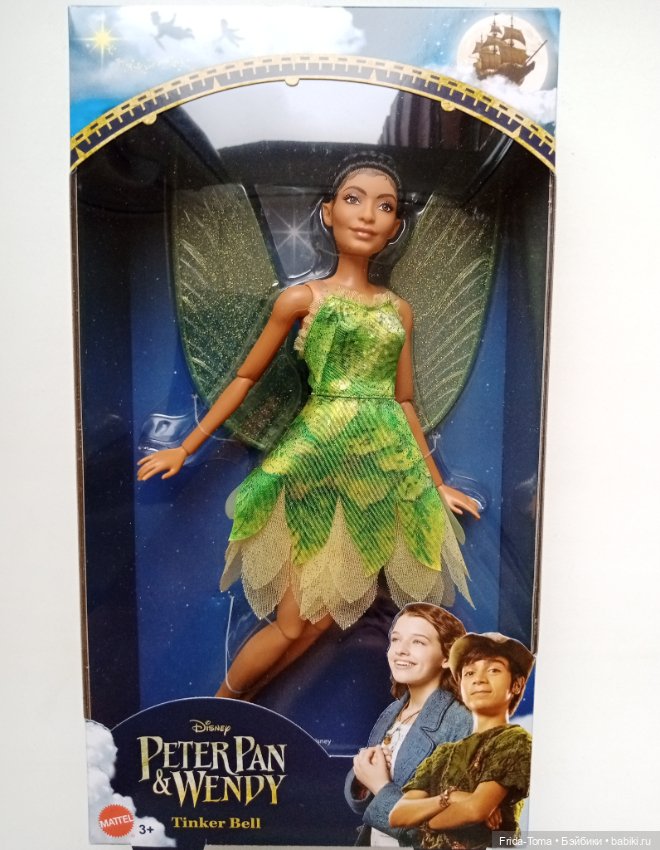 Барби Фея Динь-Динь Питер Пэн Тинкер белл Яра Шахиди Barbie Tinker Bell Fairy Peter Pan кукла #2 (фото 3)