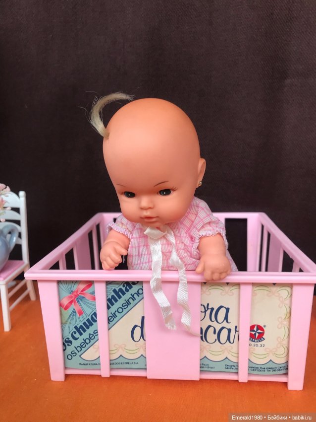 Кукла Estrela с манежем — Винтажные куклы и игрушки детства (фото 2)