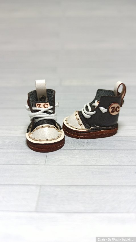 Ботинки высокие (нат/кожа), размер 1/12 (фото 3)