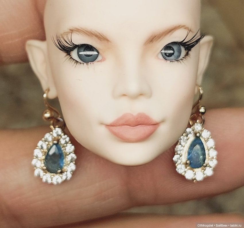 Серьги для кукол 1:6 1:5 1:4 (фото 2)