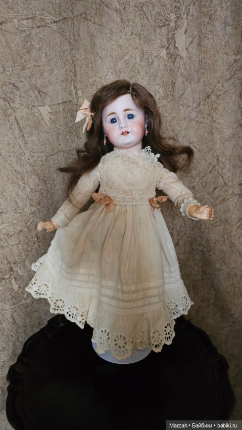 Редкая антикварная куколка от Simon&Halbig 949 молд (фото 7)