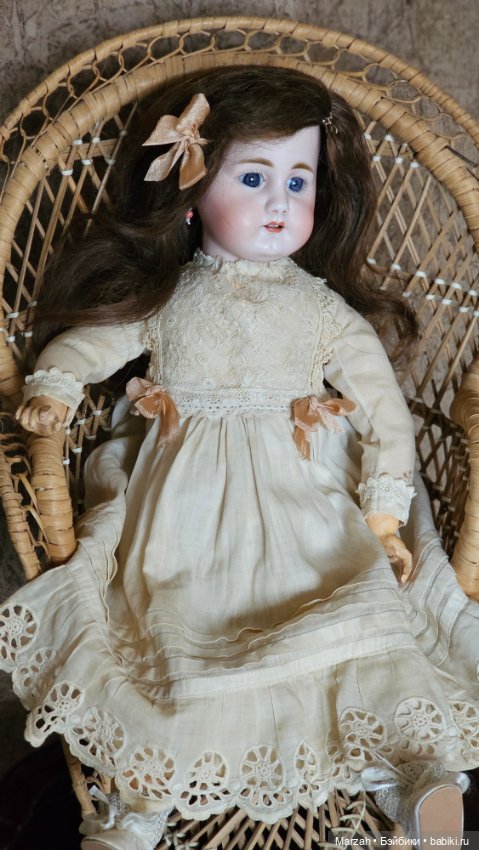 Редкая антикварная куколка от Simon&Halbig 949 молд (фото 5)