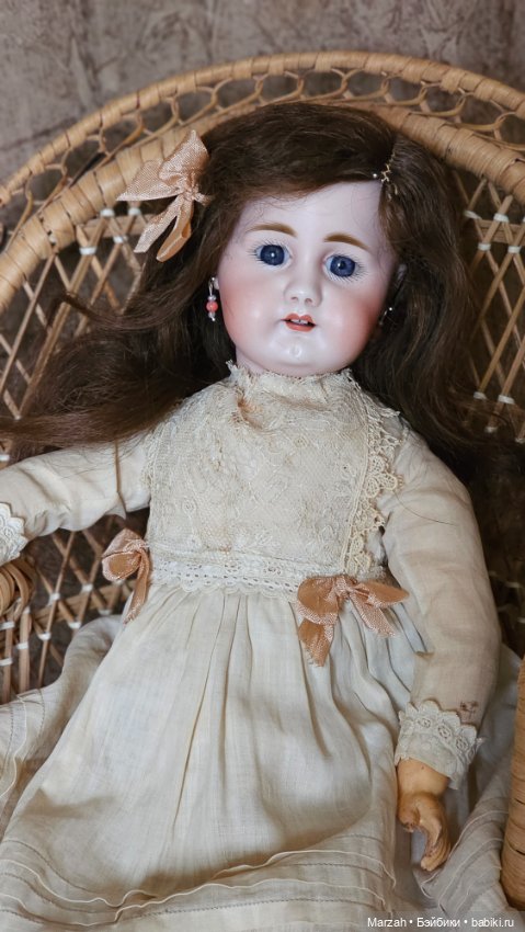 Редкая антикварная куколка от Simon&Halbig 949 молд (фото 4)