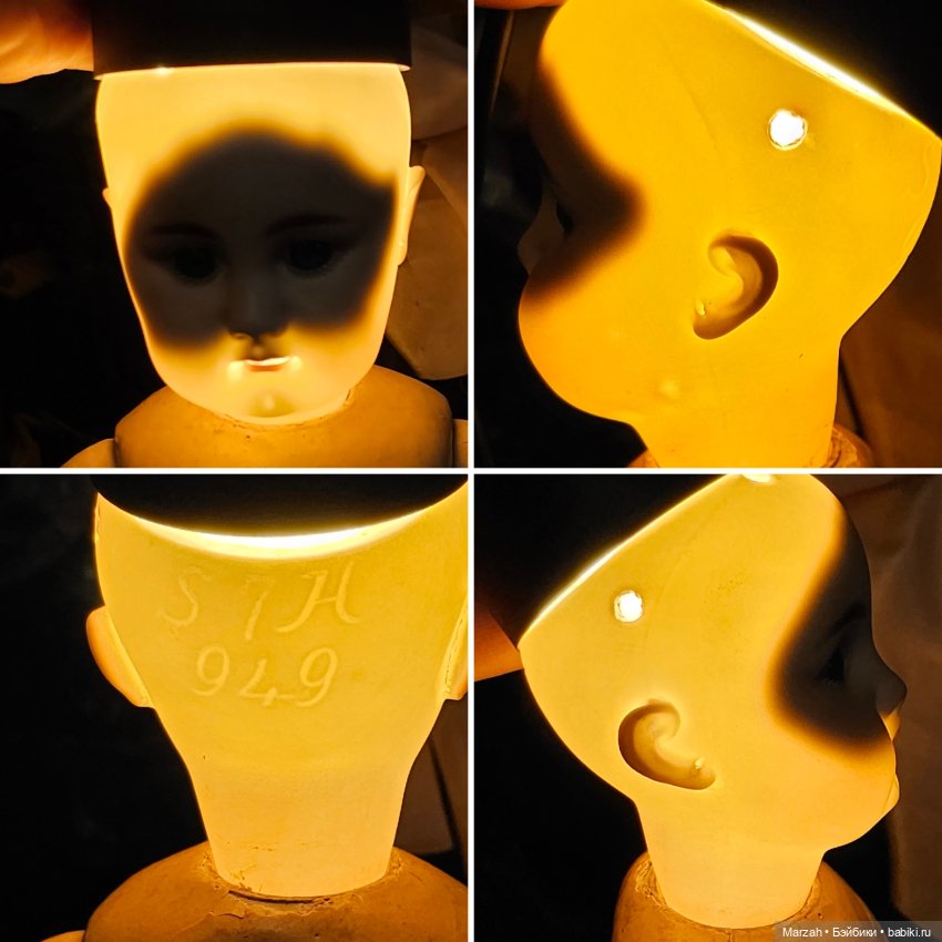 Редкая антикварная куколка от Simon&Halbig 949 молд