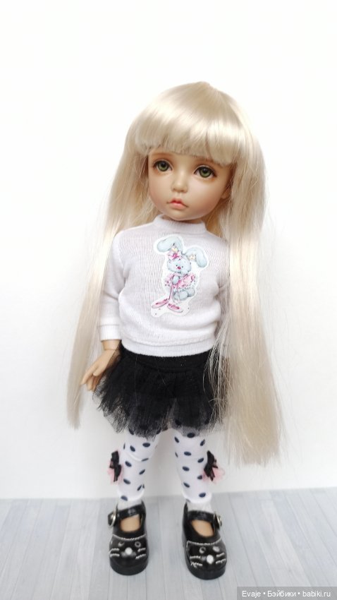 Парики 6-7", прямые длинные с челкой - 3 цвета (фото 4)