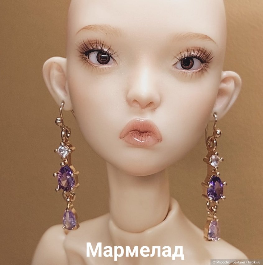 Серьги для кукол Рopovy, Tonner, Barbi (фото 4)