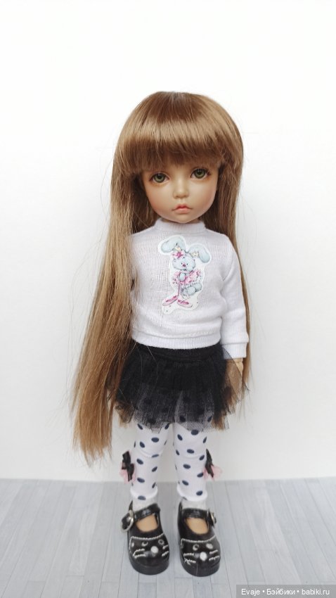 Парики 6-7", прямые длинные с челкой - 3 цвета (фото 6)