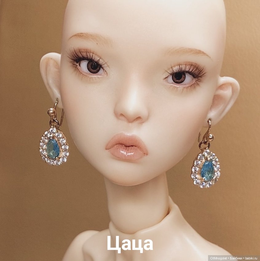 Серьги для кукол Рopovy, Tonner, Barbi (фото 2)