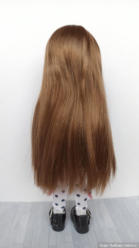Парики 6-7", прямые длинные с челкой - 3 цвета (фото 7)