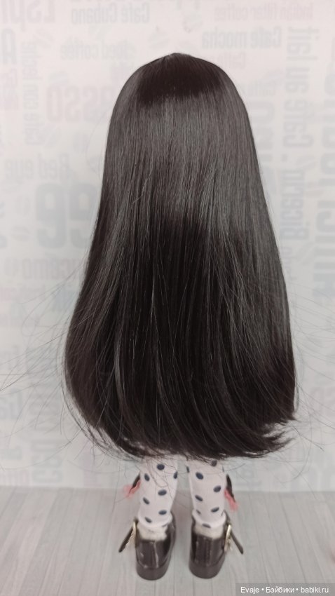 Парики 6-7" - Прямой с пробором, без челки - 6 цветов (фото 9)