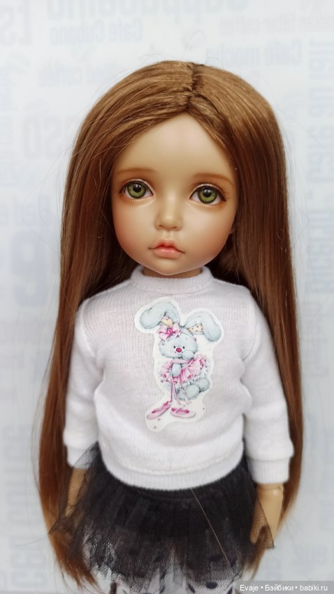 Парики 6-7" - Прямой с пробором, без челки - 6 цветов (фото 10)