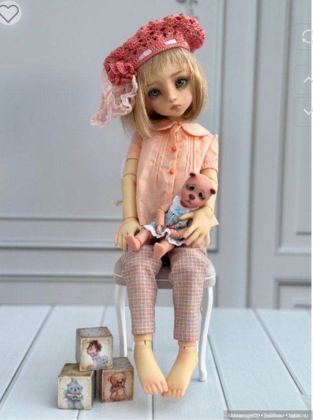 Аутфит с париком — Одежда для BJD