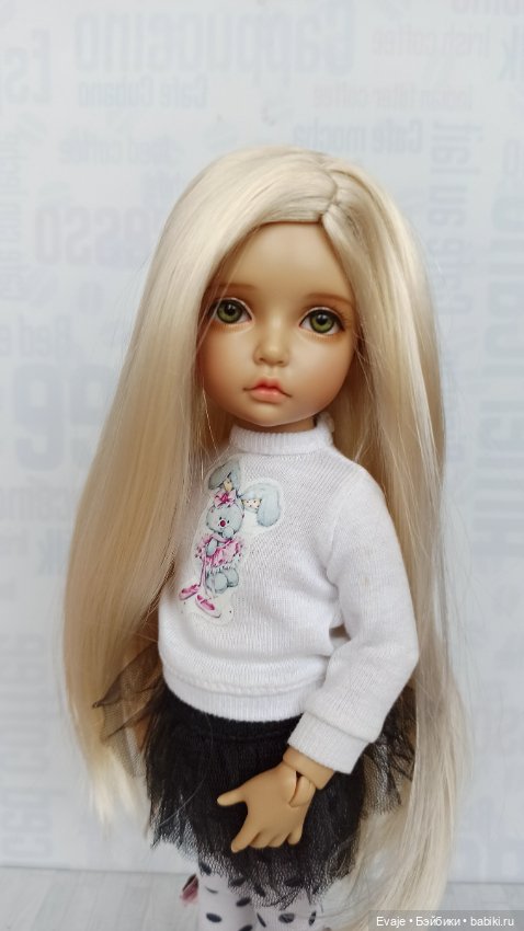 Парики 6-7" - Прямой с пробором, без челки - 6 цветов (фото 4)