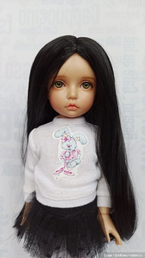 Парики 6-7" - Прямой с пробором, без челки - 6 цветов (фото 8)