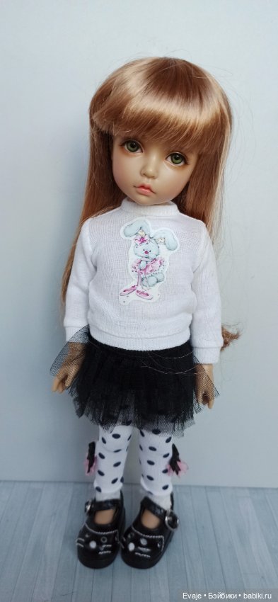 Парики 6-7" - Прямой с челкой, снизу подкручен, 3 цвета (2 часть-новые цвета) (фото 3)