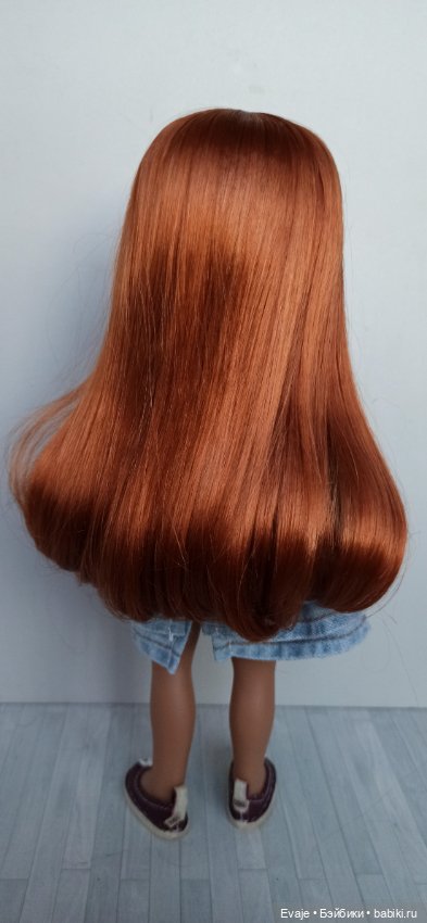 Парики 6-7" - Прямой с челкой, снизу подкручен, 3 цвета (2 часть-новые цвета) (фото 2)