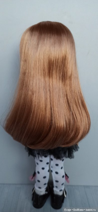 Парики 6-7" - Прямой с челкой, снизу подкручен, 3 цвета (2 часть-новые цвета) (фото 4)