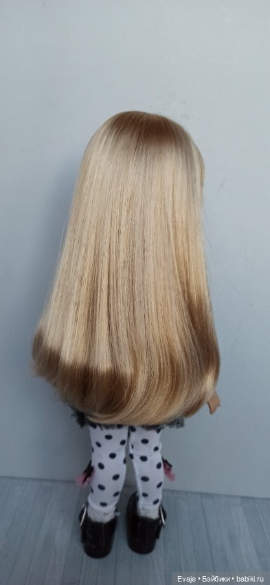 Парики 6-7" - Прямой с челкой, снизу подкручен, 3 цвета (2 часть-новые цвета) (фото 6)