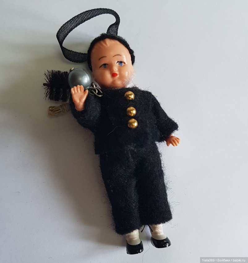 Пупсик ГДР трубочист — Винтажные куклы и игрушки детства (фото 7)