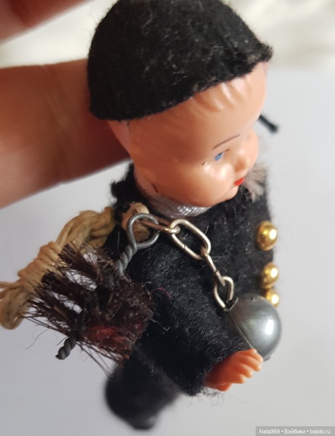 Пупсик ГДР трубочист — Винтажные куклы и игрушки детства (фото 2)