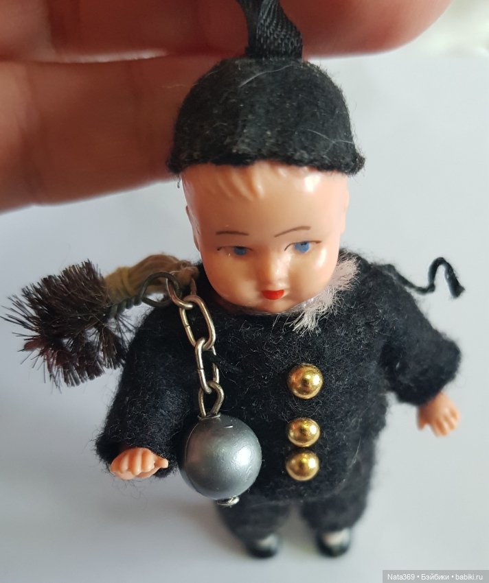 Пупсик ГДР трубочист — Винтажные куклы и игрушки детства (фото 5)