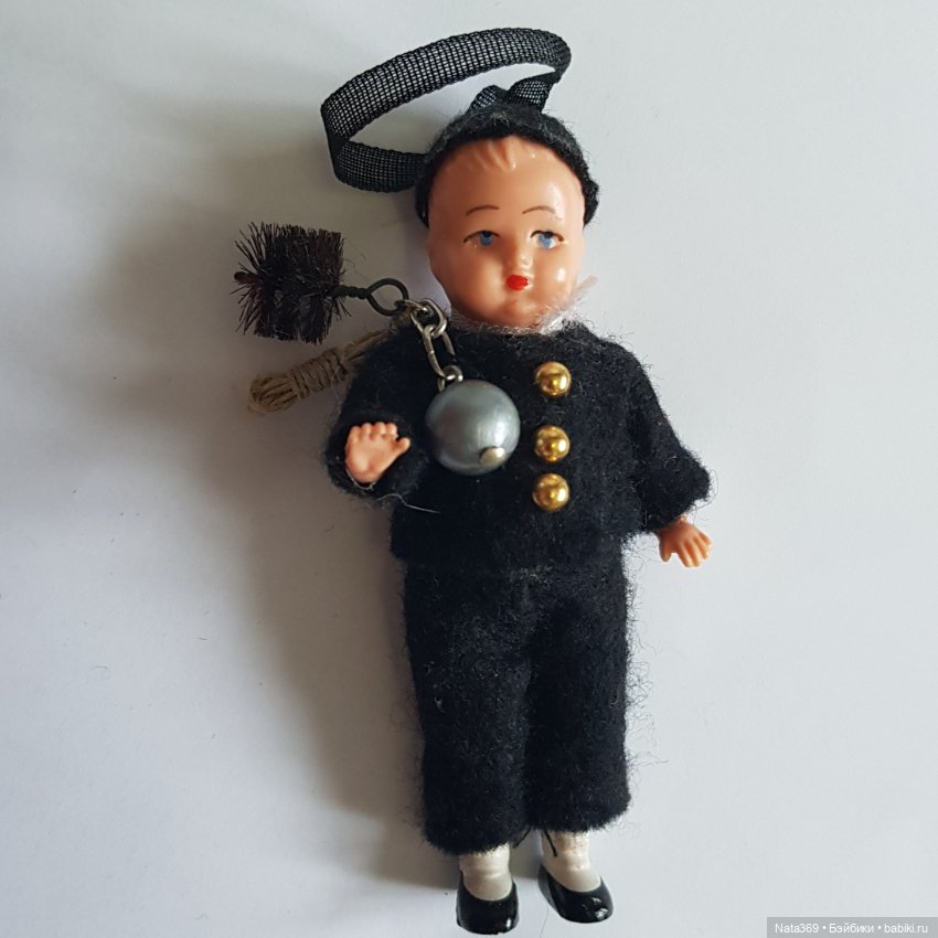 Пупсик ГДР трубочист — Винтажные куклы и игрушки детства (фото 6)
