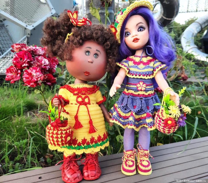 Шейный шарнир для кукол Мия 30 см Nines d'Onil - В наличии все скинтоны (фото 4)