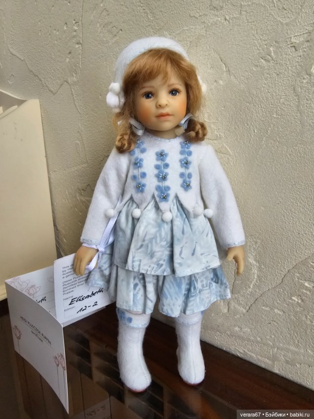 Снегурочка Elisabeth от Heidi Plusczok. Новая