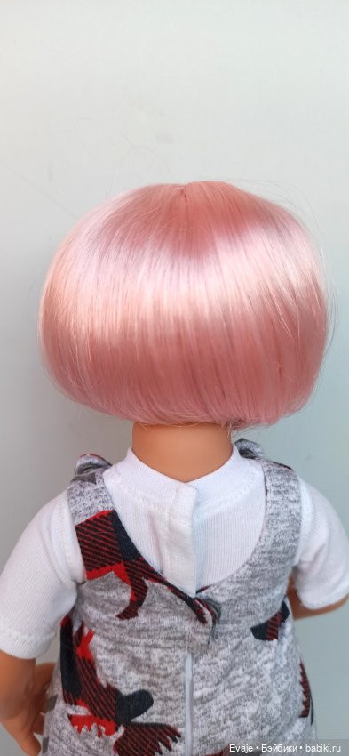 Парики 7-8" - Каре, 5 цветов. Подходят Meadow dolls 28 см, Ruby Red 31 см