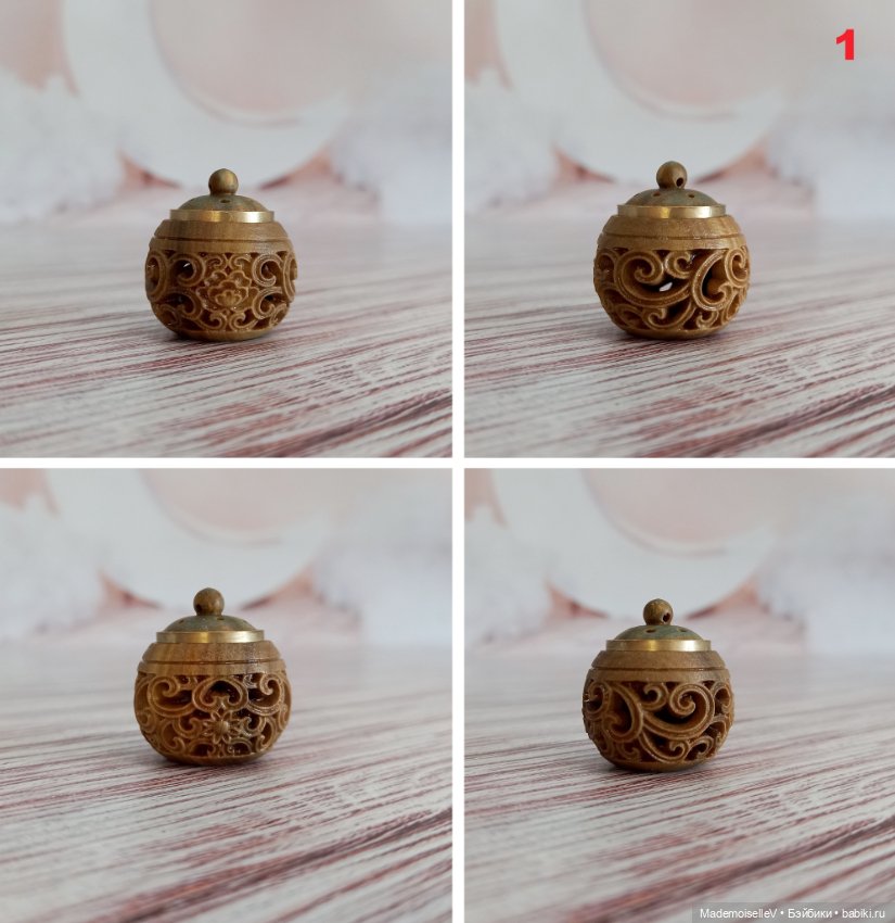 Шкатулки резное сандаловое дерево (фото 7)