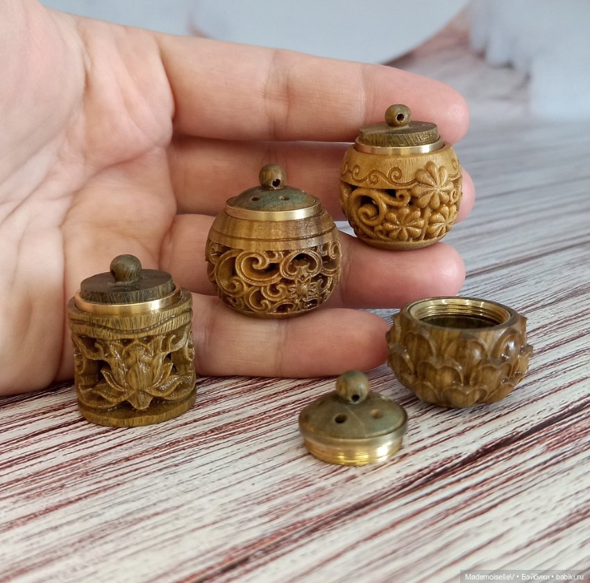 Шкатулки резное сандаловое дерево