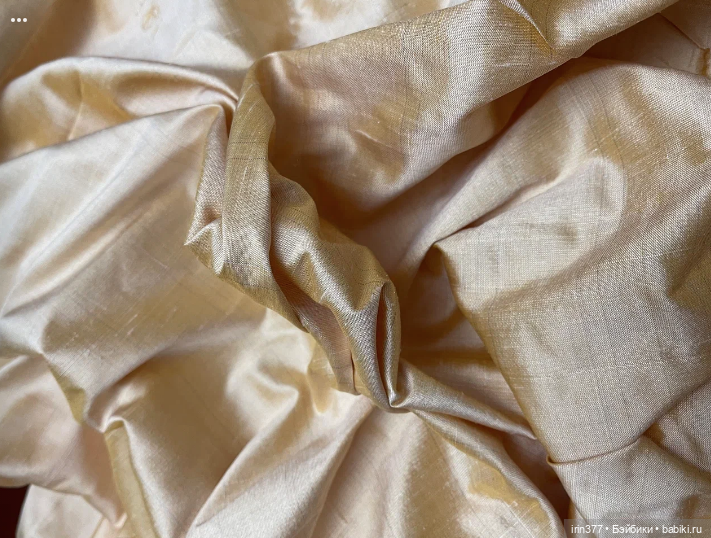 Ткань натуральный дикий шелк 100% цвета разные (фото 10)