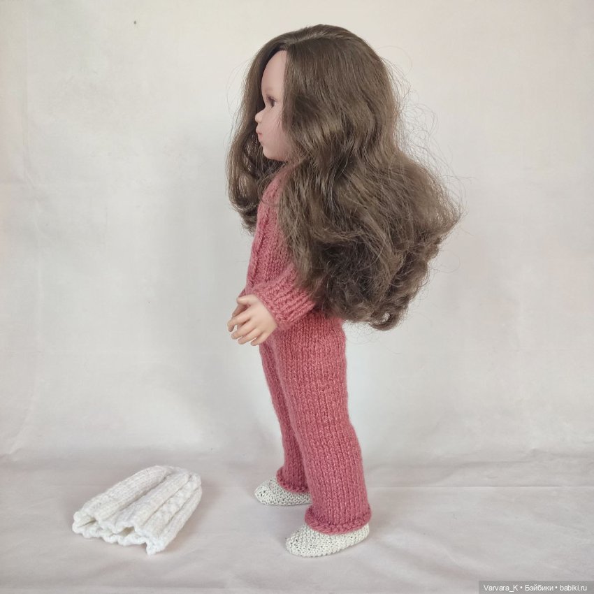 Llorens, большая артикуляционная кукла, шатенка, 42 см (фото 8)