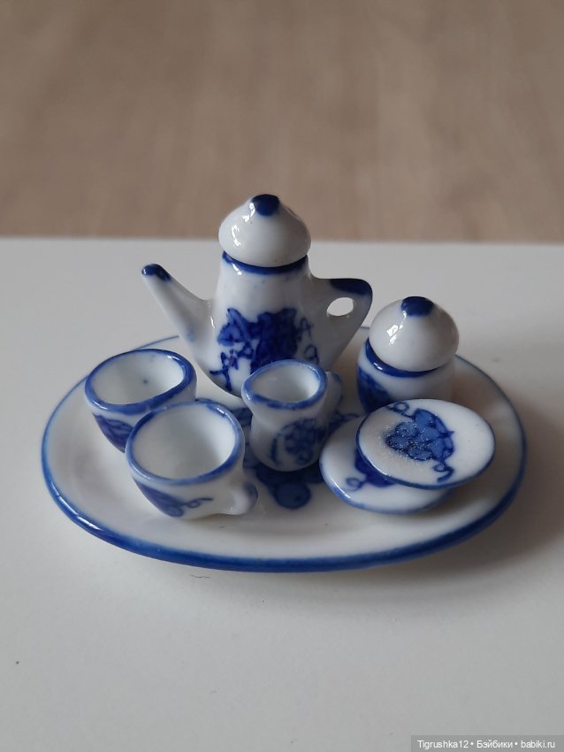 Чайный сервиз — Посуда для кукол