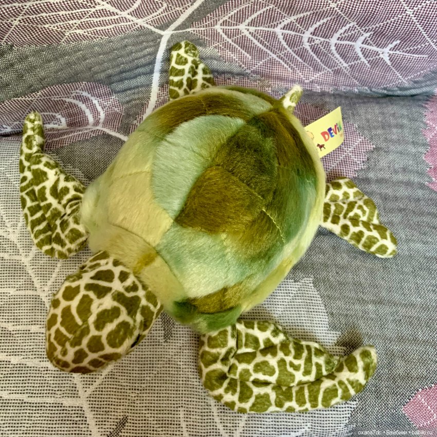 Мягкая игрушка - черепаха водная)