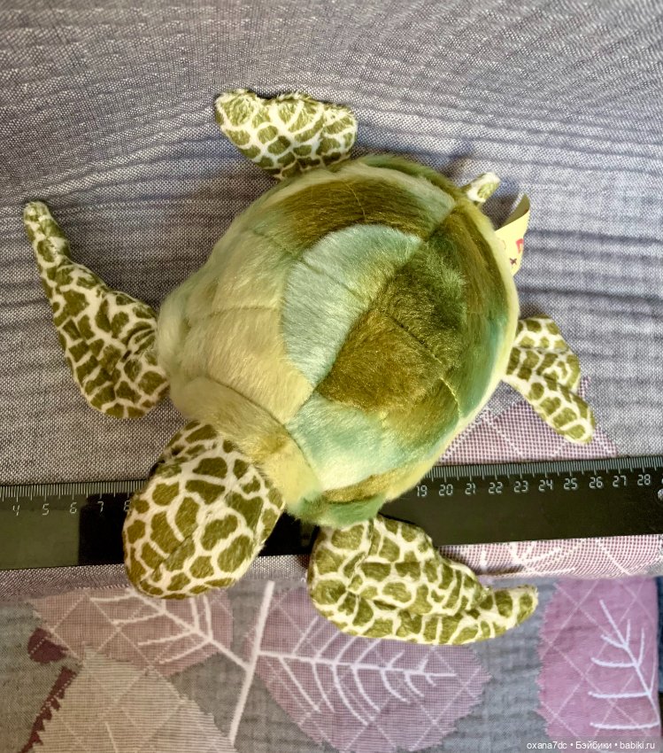 Мягкая игрушка - черепаха водная) (фото 8)