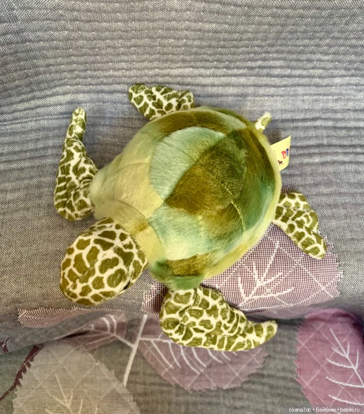 Мягкая игрушка - черепаха водная) (фото 2)