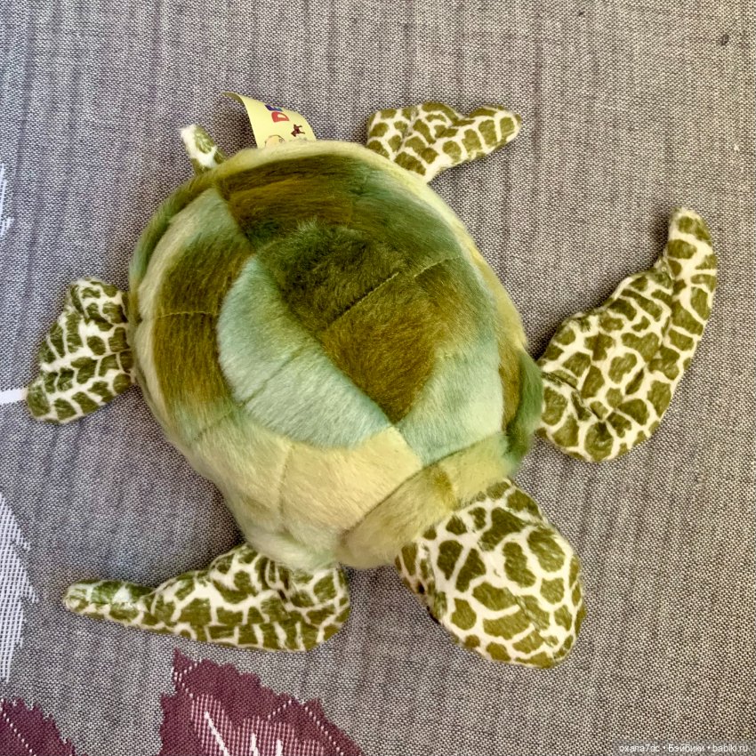 Мягкая игрушка - черепаха водная) (фото 9)