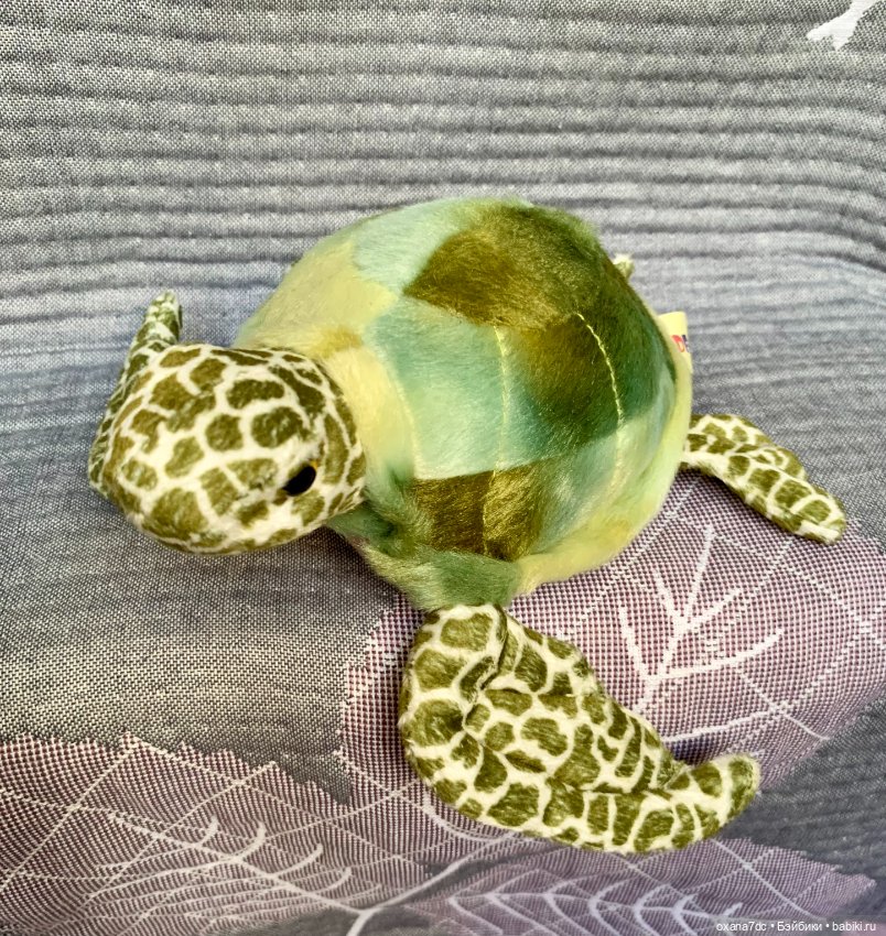Мягкая игрушка - черепаха водная) (фото 3)