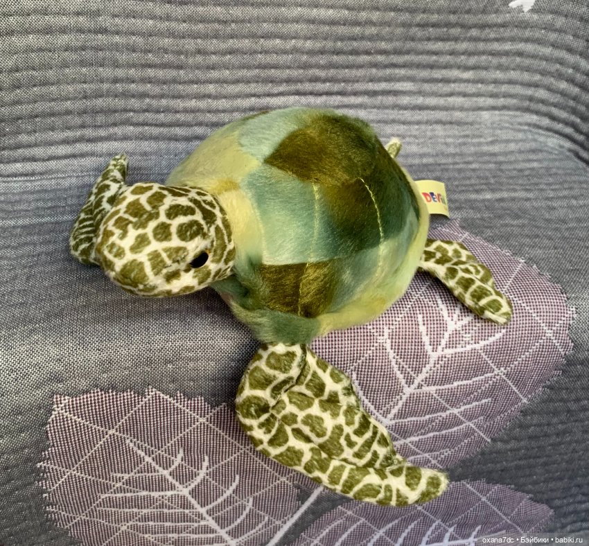 Мягкая игрушка - черепаха водная) (фото 4)