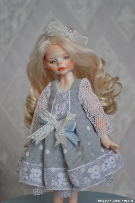 Шарнирная фарфоровая красотка 18см (фото 7)