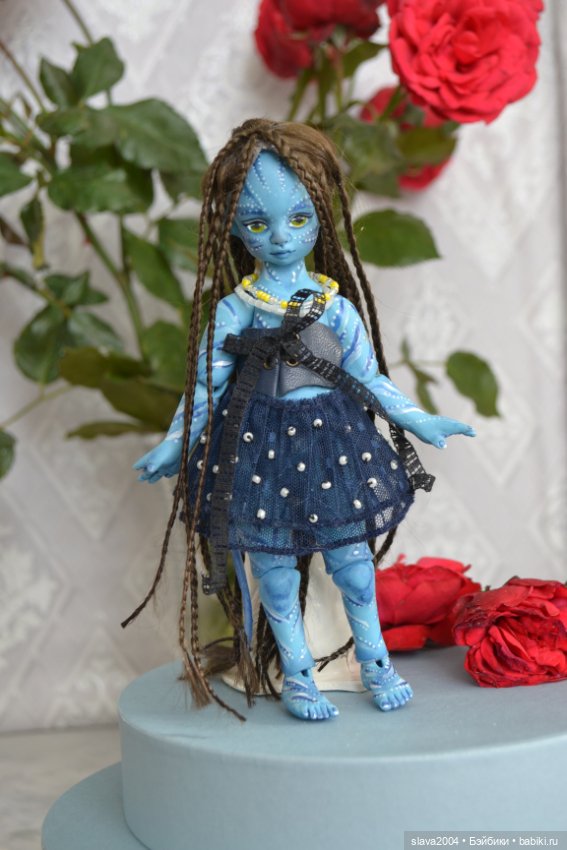 Шарнирная фарфоровая красотка 18см