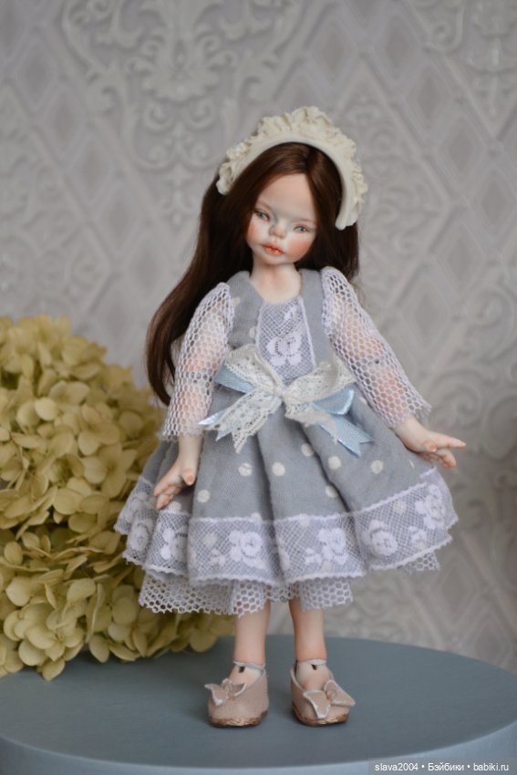 Шарнирная фарфоровая красотка 18см (фото 2)